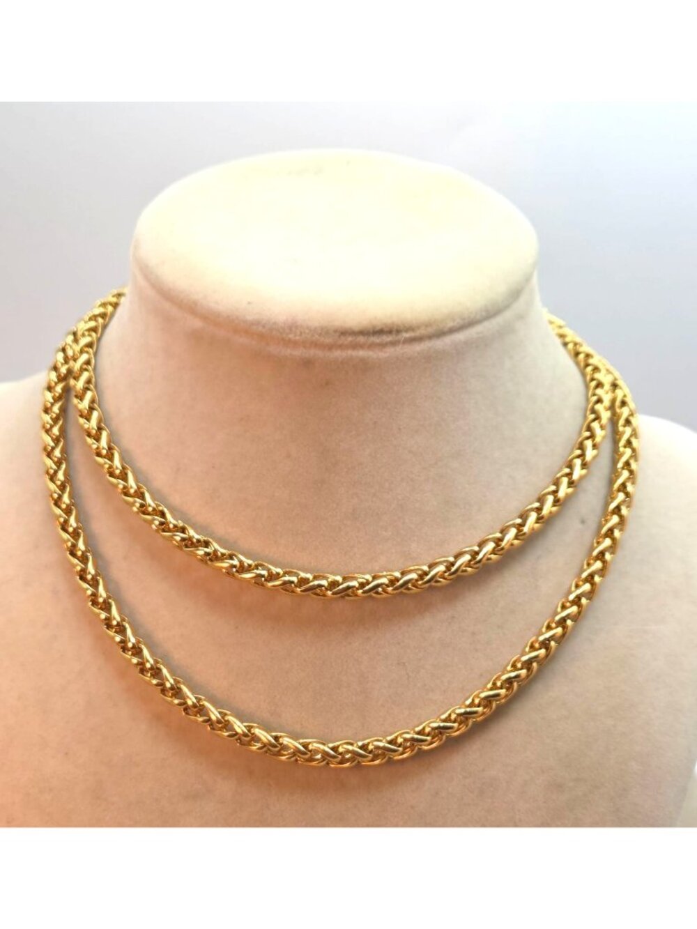Joan Rivers Adjustable Gold Tone Cable Chain 32" long